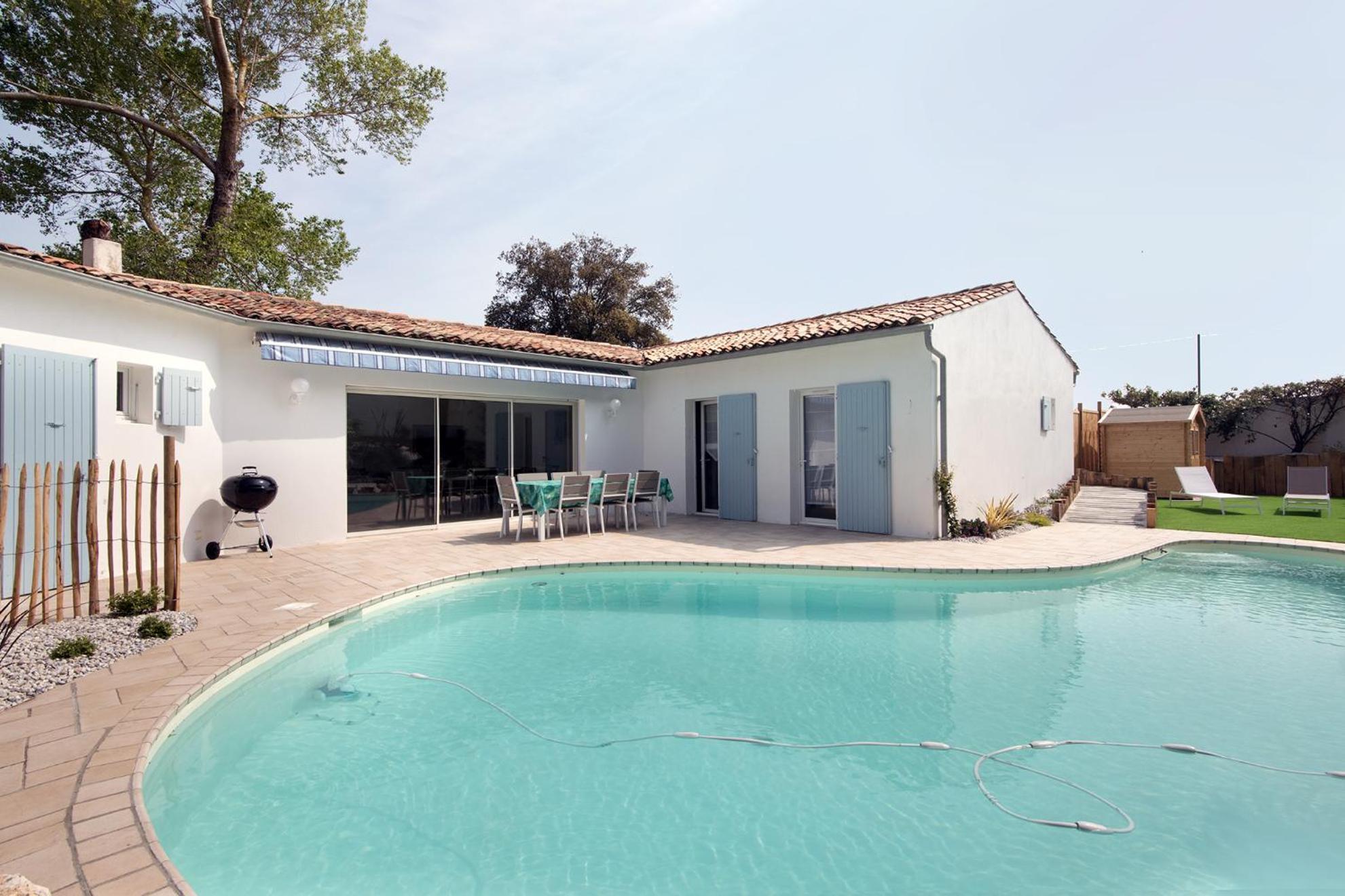 Tres Belle Villa Avec Piscine Le Bois-Plage-en-Ré エクステリア 写真